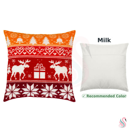 Needlepoint Pillow Kit "Scandinavian Christmas"