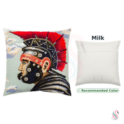 Needlepoint Pillow Kit "Roman Centurion"