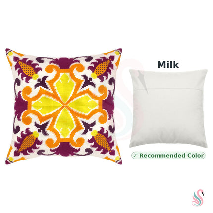 Needlepoint Pillow Kit "Celtic motifs. Autumn."