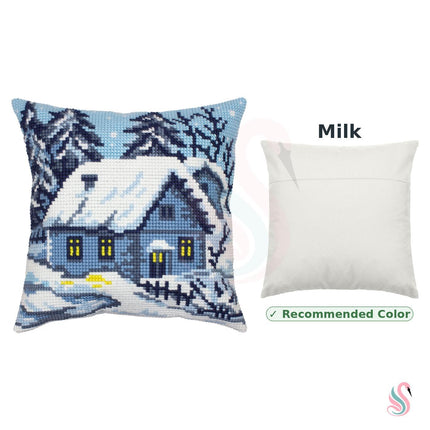 Cross Stitch Pillow Kit "Winter"