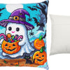 Needlepoint Pillow Kit "Ghost and treats"