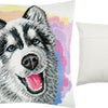 Needlepoint Pillow Kit "Husky"