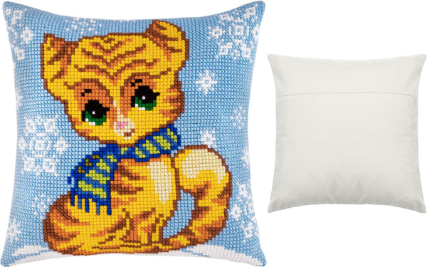 Cross Stitch Pillow Kit 