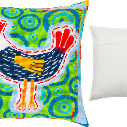 Needlepoint Pillow Kit "Rooster"