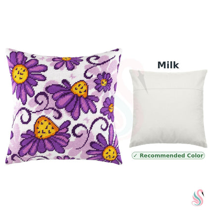 Needlepoint Pillow Kit "Echinacea"