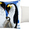 Needlepoint Pillow Kit "Penguins in Love"