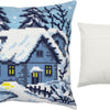Cross Stitch Pillow Kit "Winter"