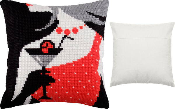 Cross Stitch Pillow Kit 