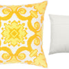 Needlepoint Pillow Kit "Yellow Ornament"