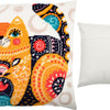 Needlepoint Pillow Kit "Cat of Art Nouveau"