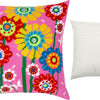Needlepoint Pillow Kit "Multicolored daisies"