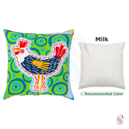 Needlepoint Pillow Kit "Rooster"
