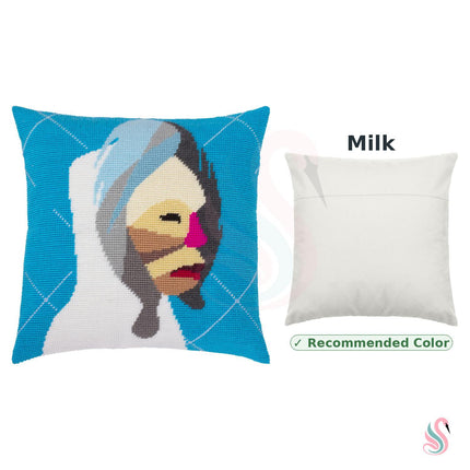Needlepoint Pillow Kit "Strength"