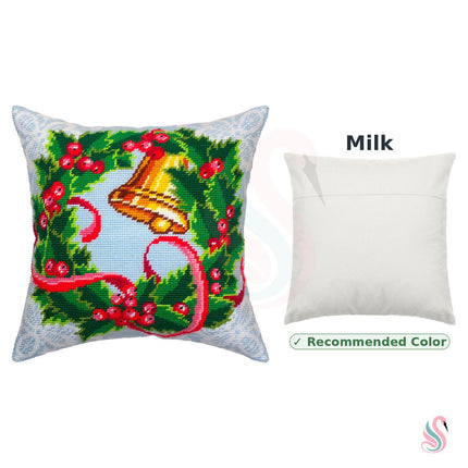 Needlepoint Pillow Kit "Advent Wreath"