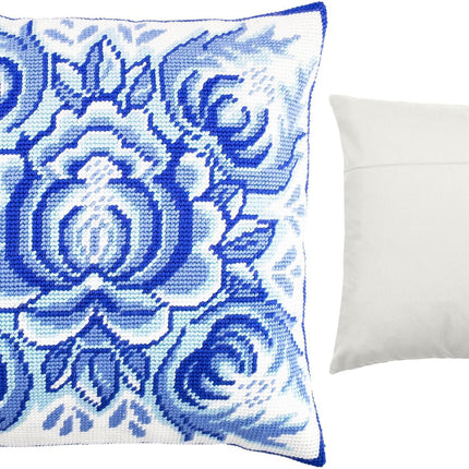 Needlepoint Pillow Kit "Gzhel"