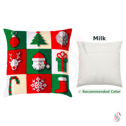 Cross Stitch Pillow Kit "Christmas mood"