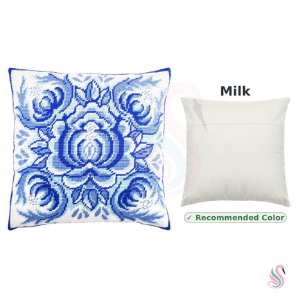 Needlepoint Pillow Kit "Gzhel"