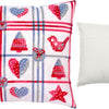 Needlepoint Pillow Kit "Christmas Collage"