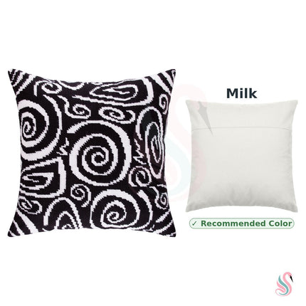 Needlepoint Pillow Kit "Serpentine"