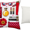 Needlepoint Pillow Kit "Red Is the New Black"