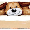 DIY Cross Stitch Cushion Kit "Dog", Draft stopper kit