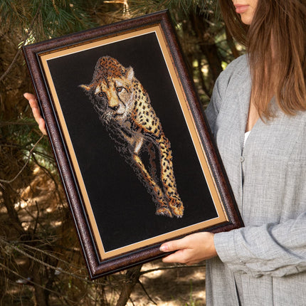 DIY Counted Cross Stitch Kit "On hunting"