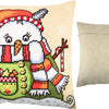 Needlepoint Pillow Kit "Snowman"