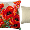 Needlepoint Pillow Kit "Poppies"