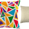 Needlepoint Pillow Kit "Stained Glass"