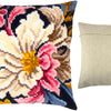 Cross Stitch Pillow Kit "Peonies"