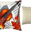 Needlepoint Pillow Kit "Violin"