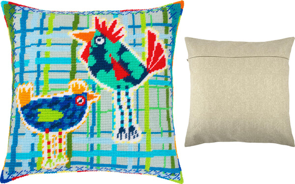 Needlepoint Pillow Kit 