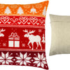 Needlepoint Pillow Kit "Scandinavian Christmas"