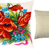 Needlepoint Pillow Kit "Flower arrangement"