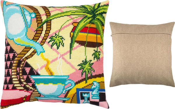 Needlepoint Pillow Kit 