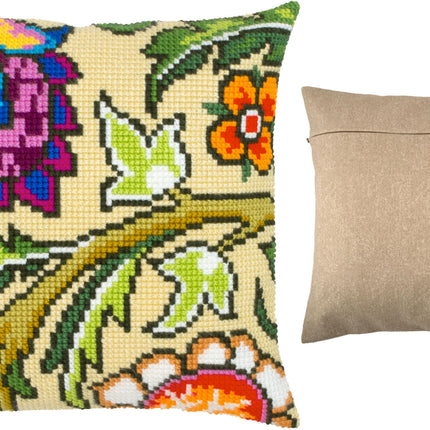 Cross Stitch Pillow Kit "Strawberries (series Tree), J. G. Dearl"