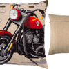 Needlepoint Pillow Kit "Motorcycle"