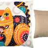 Needlepoint Pillow Kit "Cat of Art Nouveau"