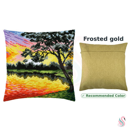 Needlepoint Pillow Kit "Sunset"