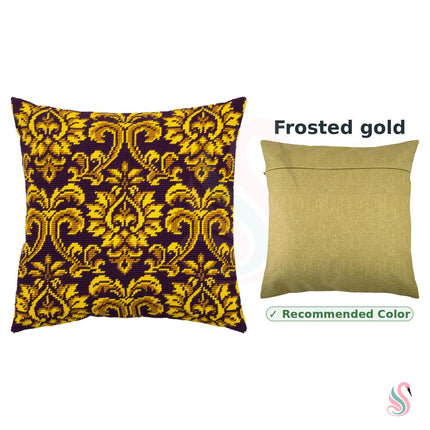 Needlepoint Pillow Kit "Royal Tapestry"