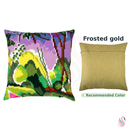 Cross Stitch Pillow Kit "Riverbank, H. Matisse"