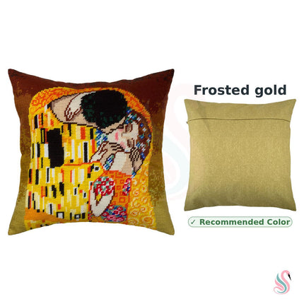 Needlepoint Pillow Kit "The Kiss"