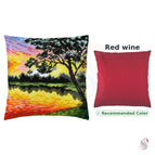 Kit + backing Red wine