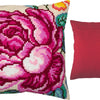Cross Stitch Pillow Kit "Rose"