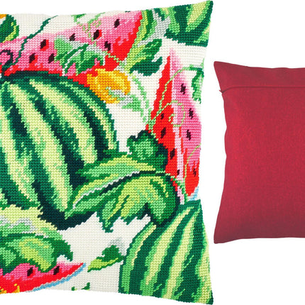 Needlepoint Pillow Kit "Watermelons"