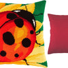 Needlepoint Pillow Kit "Ladybug"