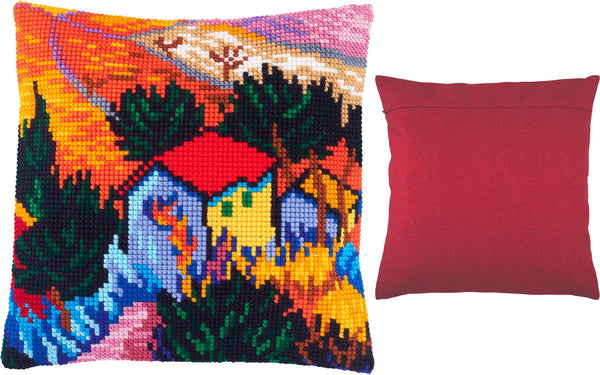 Cross Stitch Pillow Kit 