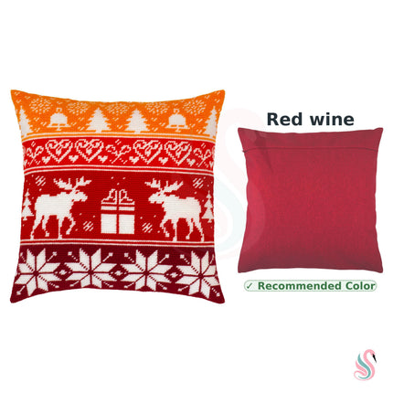 Needlepoint Pillow Kit "Scandinavian Christmas"