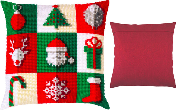 Cross Stitch Pillow Kit 