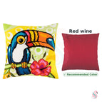 Kit + backing Red wine